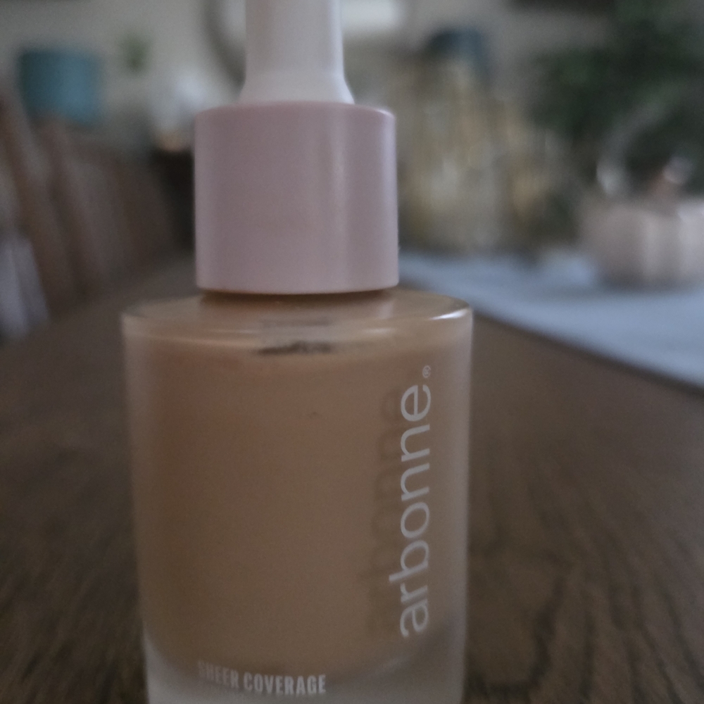 Arbonne Sheer Coverage Foundation - Skin Tint Medium